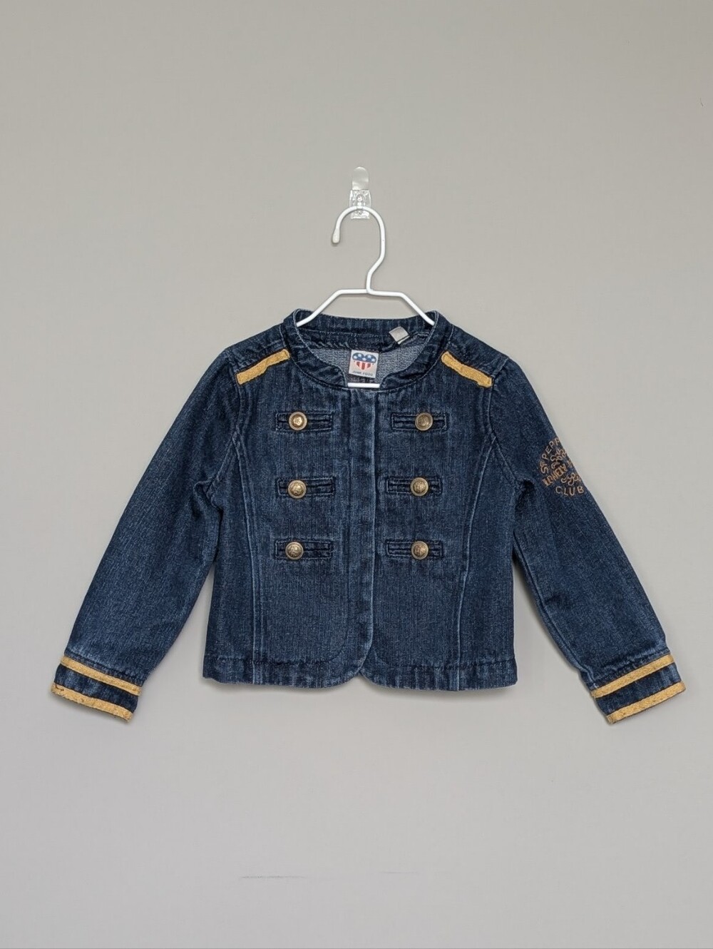 Junk Food Beatle Sgt. Pepper Lonely Hearts Club Band Jean Jacket Size 4T